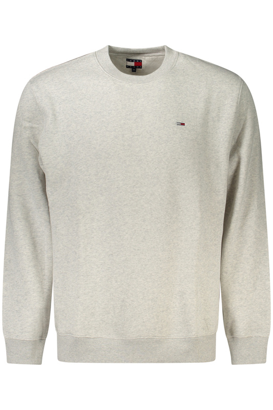TOMMY HILFIGER MĘSKA BLUZA Z ROZPINANYM NA ZAMEK SZARA