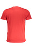 T-SHIRT MĘSKI Z KRÓTKIM RĘKAWEM KLASY CAVALLI CZERWONY