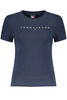 NIEBIESKI T-SHIRT DAMSKI Z KRÓTKIM RĘKAWEM TOMMY HILFIGER