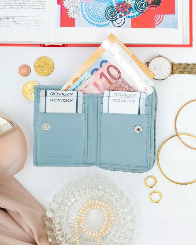 Skórzany męski portfel Rovicky R-23-17-LFN