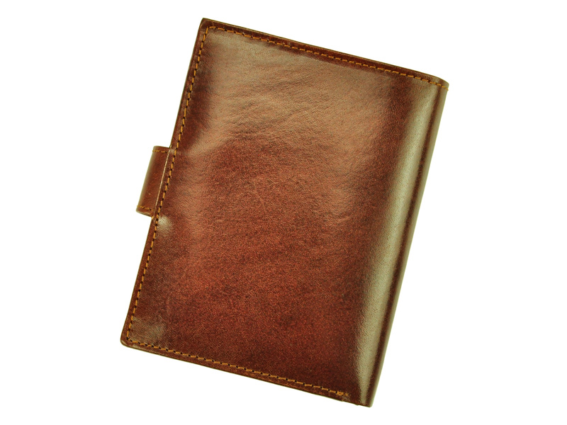 Skórzany męski portfel Rovicky N4L-RVT RFID