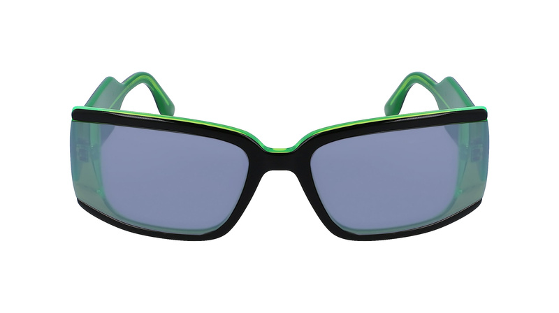 Okulary KARL LAGERFELD KL6106S-11. Okulary przeciwsłoneczne, Kolor czarny. Unisex.