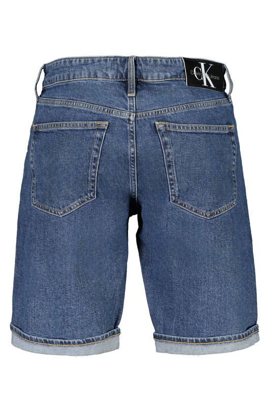 KRÓTKIE JEANSY MĘSKIE CALVIN KLEIN NIEBIESKIE