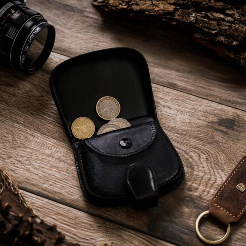 Skórzany męski portfel Peterson PTN 614