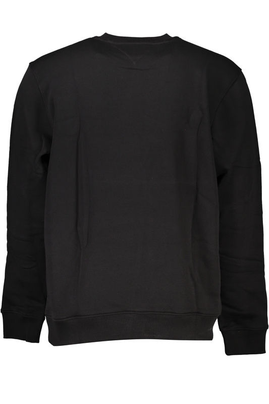 CZARNA BLUZA MĘSKA TOMMY HILFIGER BEZ ZAMKA