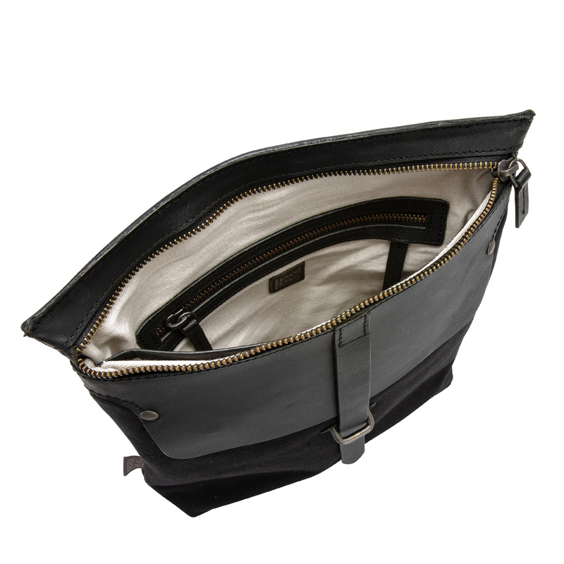 DuDu Męska saszetka z kieszeniami na ramię skóra naturalna torba miejska