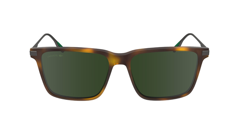 Okulary LACOSTE L6017S-214. Okulary przeciwsłoneczne, Kolor brązowy. Mężczyzna.
