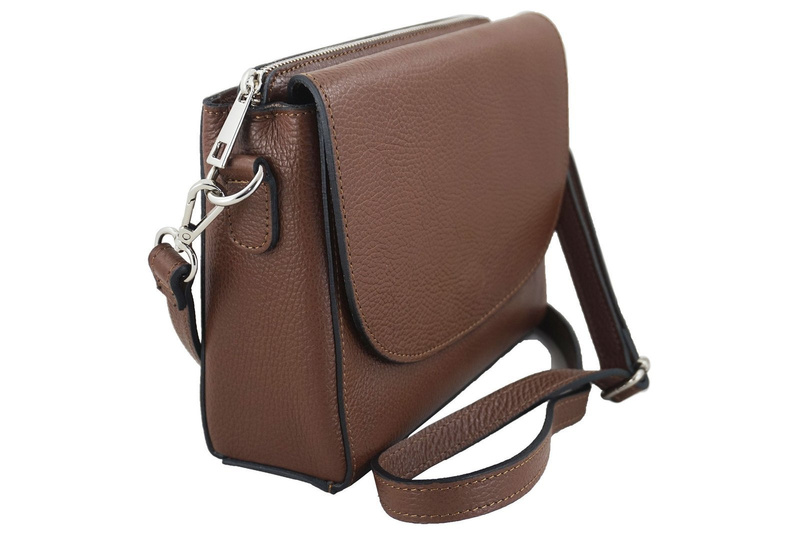 Torebka listonoszka damska Barberinis - Brązowa