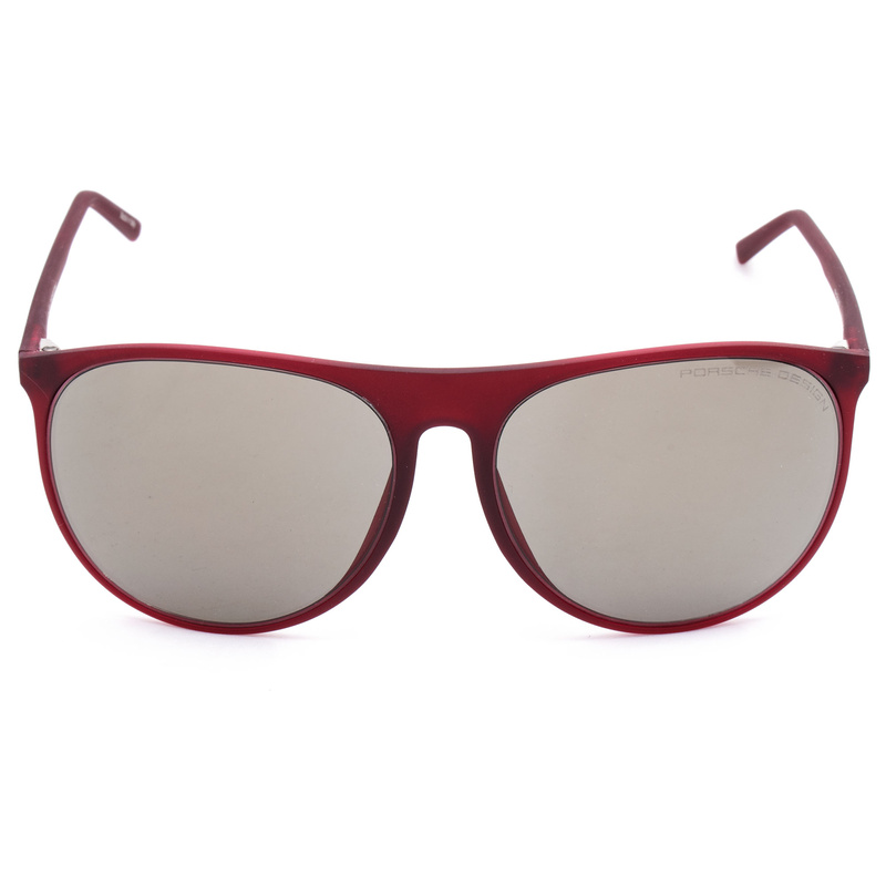 Okulary PORSCHE P8596-C. Okulary przeciwsłoneczne, Kolor czerwony. Unisex.