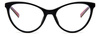 Okulary M MISSONI MMI-0009-807. Okulary, Kolor czarny. Kobieta.