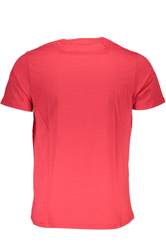 CZERWONY T-SHIRT MĘSKI Z KRÓTKIM RĘKAWEM GIAN MARCO VENTURI
