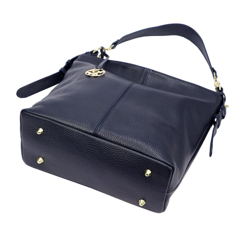 Gregorio pojemna damska torebka na ramię skóra naturalna shopperbag