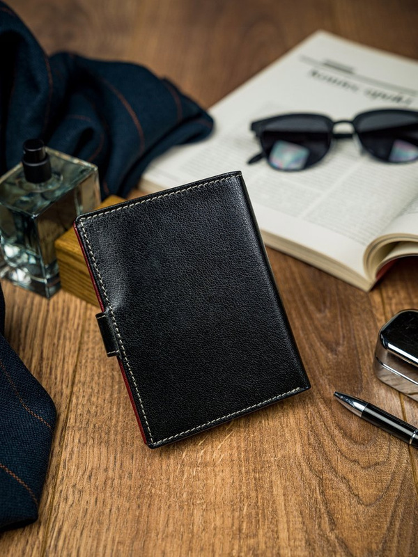 Portfel Skórzany Męski Elegancki RFID Skóra Naturalna Rovicky Duży