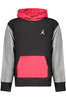 CZARNA BLUZA DZIECIĘCA JORDAN Z ROZPINANYM NA ZAMEK