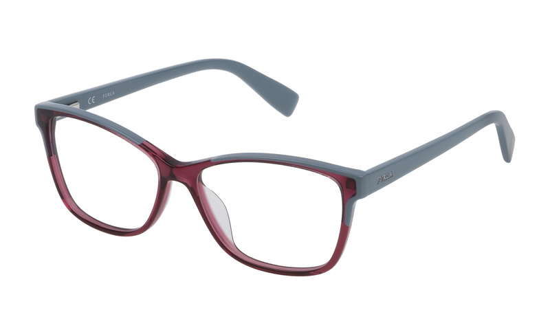 Okulary FURLA VFU132540W48. Okulary, Kolor Shiny Transp.marc. Kobieta.