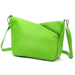 Modna damska skórzana listonoszka torebka na ramię z kieszenią Luka