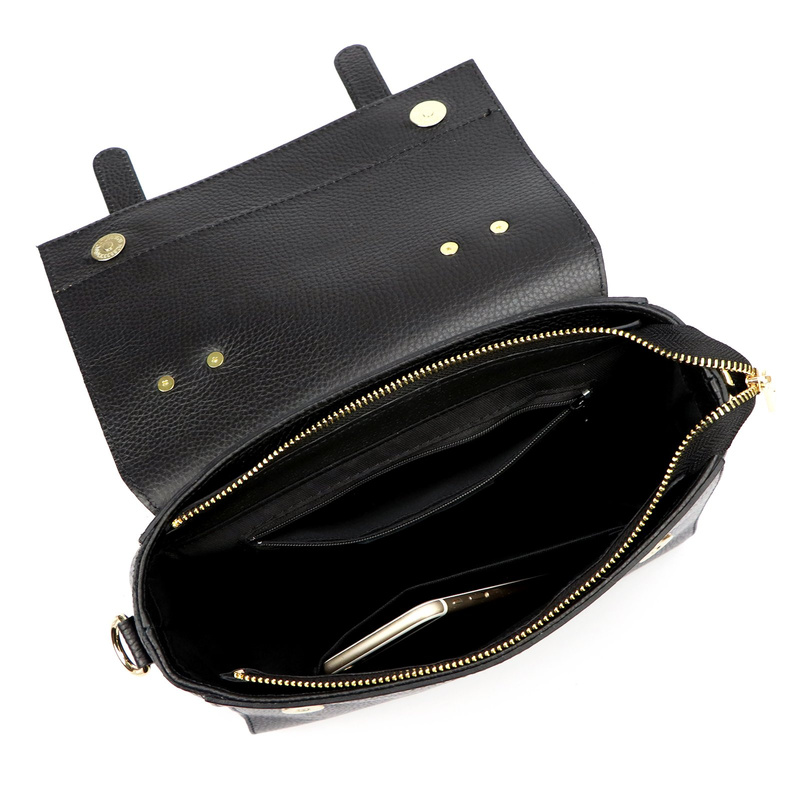 Luka klasyczna damska listonoszka ze skóry naturalnej torebka na ramię