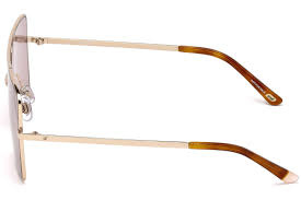 Okulary WEB EYEWEAR WE0210-28Y. Okulary przeciwsłoneczne, Kolor złoty. Kobieta.