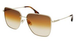 Okulary VICTORIA BECKHAM VB218S-708. Okulary przeciwsłoneczne, Kolor złoty. Kobieta.