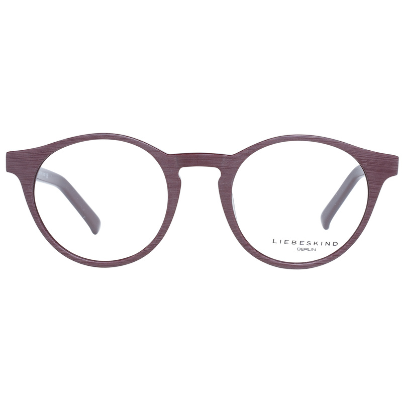 Okulary LIEBESKIND 110180030049. View + clip-on, Kolor czerwony. Unisex.