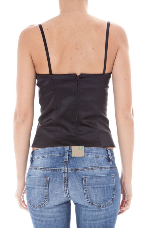 JOHN GALLIANO TOP DAMSKI CZARNY