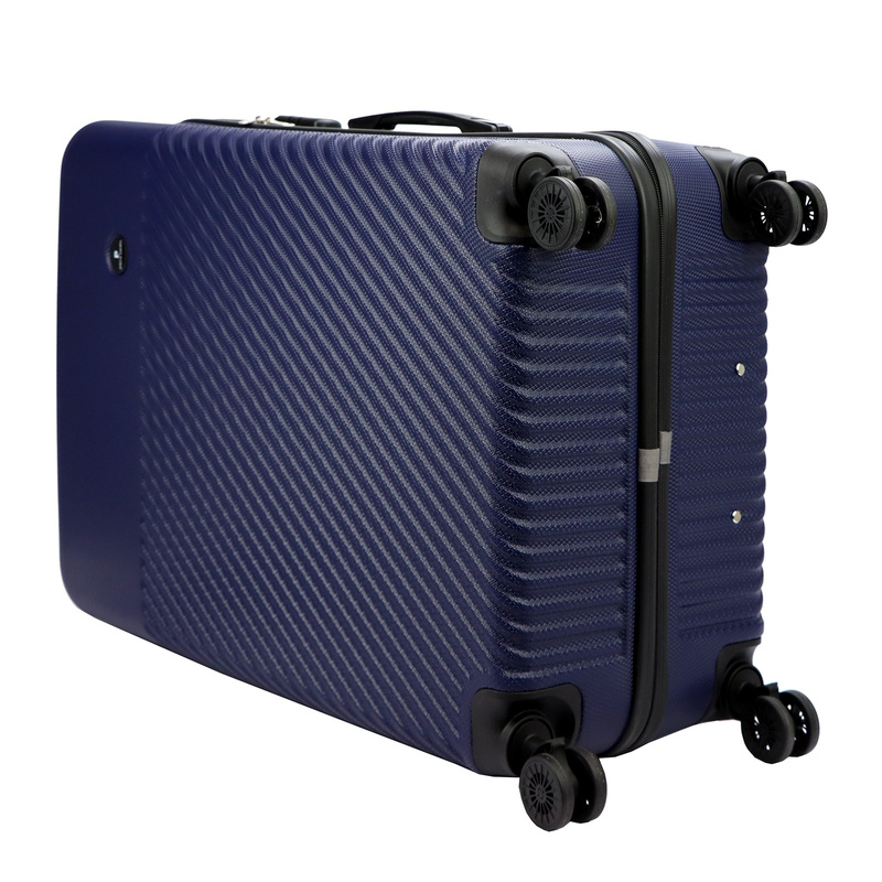 Pierre Cardin zestaw trzech walizek na kółkach ABS podróżne zamek na kod