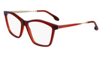 Okulary VICTORIA BECKHAM VB26565614610. EYEGLASSES, Kolor czerwony. Kobieta.