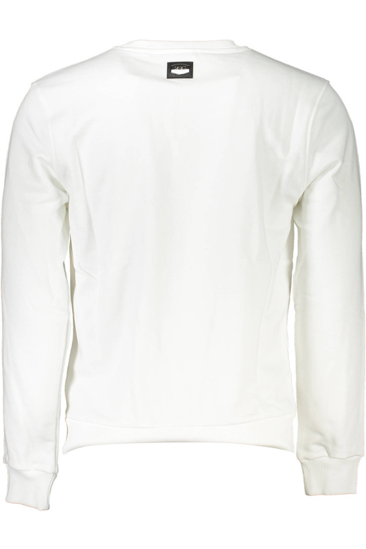 BLUZA CAVALLI CLASS BEZ ZAMKA MĘSKA BIAŁA