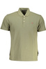 KOSZULKA POLO NAPAPIJRI Z KR�TKIM R�KAWEM M�SKA ZIELONA