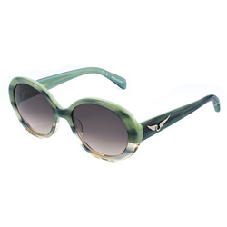 Okulary ZADIG&VOLTAIRE SZV338-5509N6. Okulary przeciwsłoneczne, Kolor zielony. Kobieta.