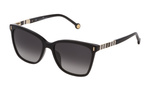 Okulary CAROLINA HERRERA SHE828-560700. Okulary przeciwsłoneczne, Kolor czarny. Kobieta.
