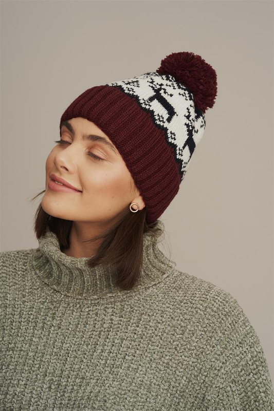 Zimowa ciepła czapka UNISEX