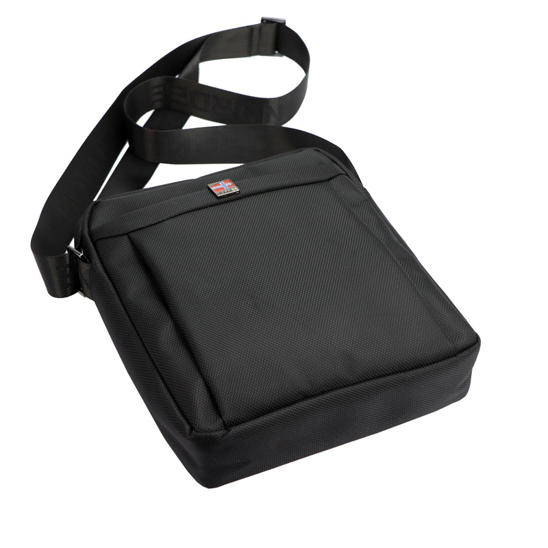 Nordee męska saszetka przez ramię torba na ramię z kieszeniami