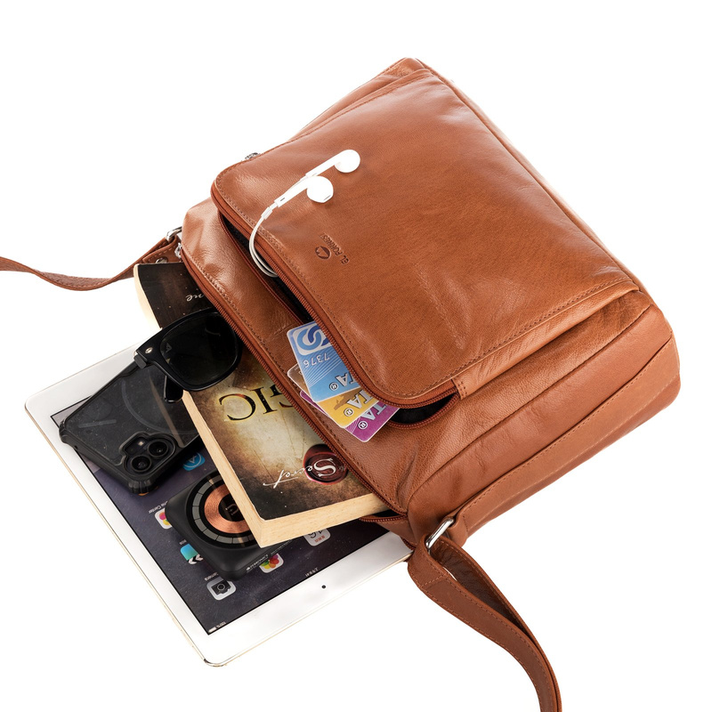 skóra naturalna Damski torby EL FORREST LB40-201