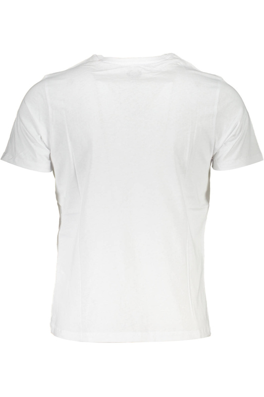 GIAN MARCO VENTURI MĘSKI T-SHIRT Z KRÓTKIM RĘKAWEM, BIAŁY
