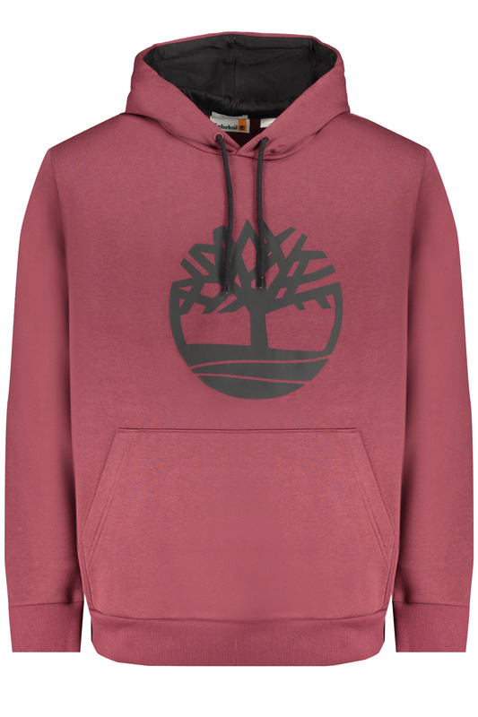 CZERWONA BLUZA MĘSKA Z ZAMKIEM TIMBERLAND