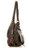 Torba skórzana dla wymagających z opcją plecak old school leather bag - MARCO MAZZINI ciemny brąz caffe