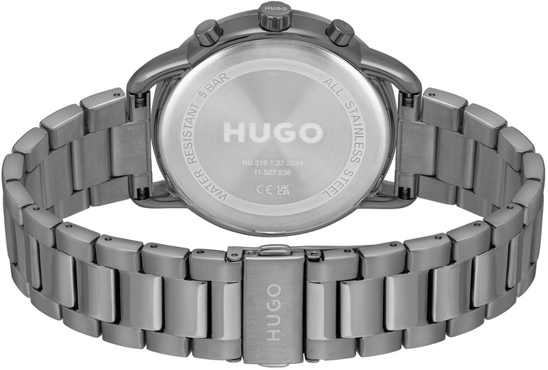 Zegarek HUGO 1530234. Kwarcowy, Kolor czarny. Mężczyzna.