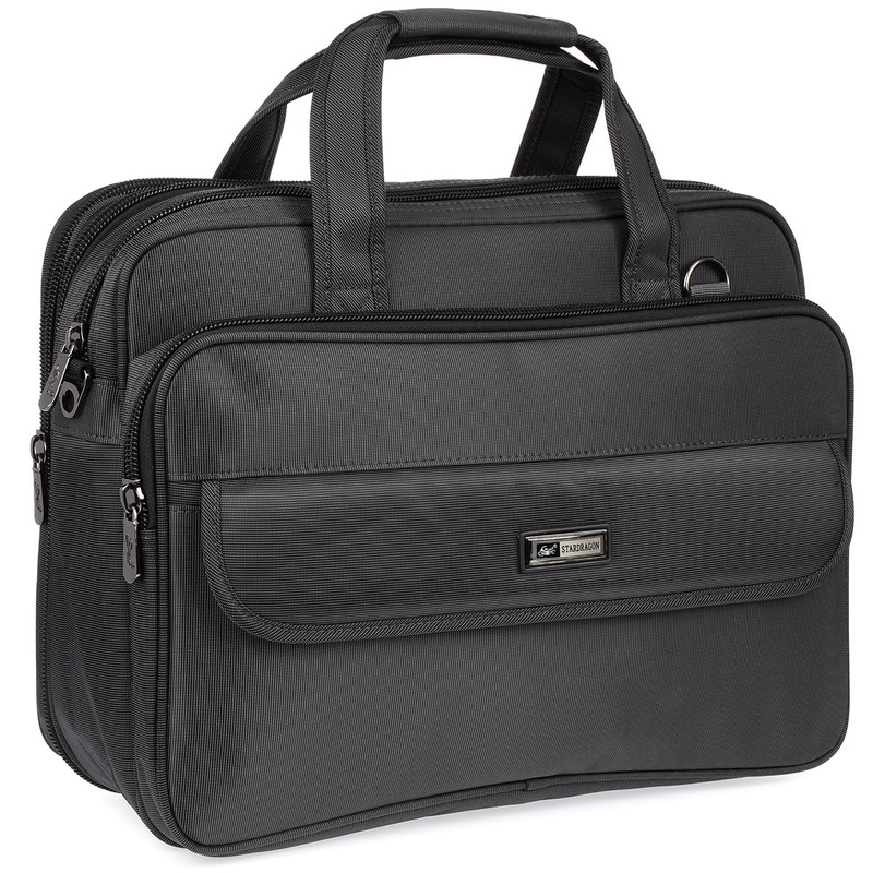 Porządna Torba męska duża kodura na laptop 17