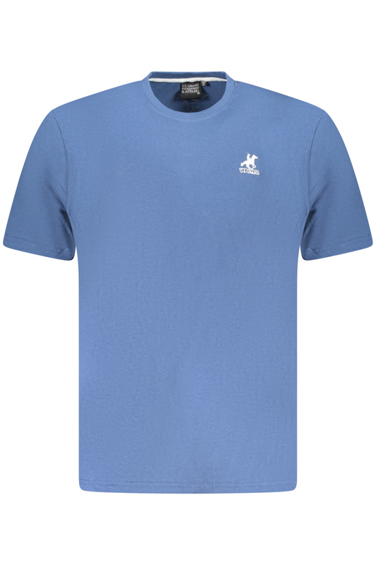 Koszulka męska z krótkim rękawem US GRAND w kolorze niebieskim