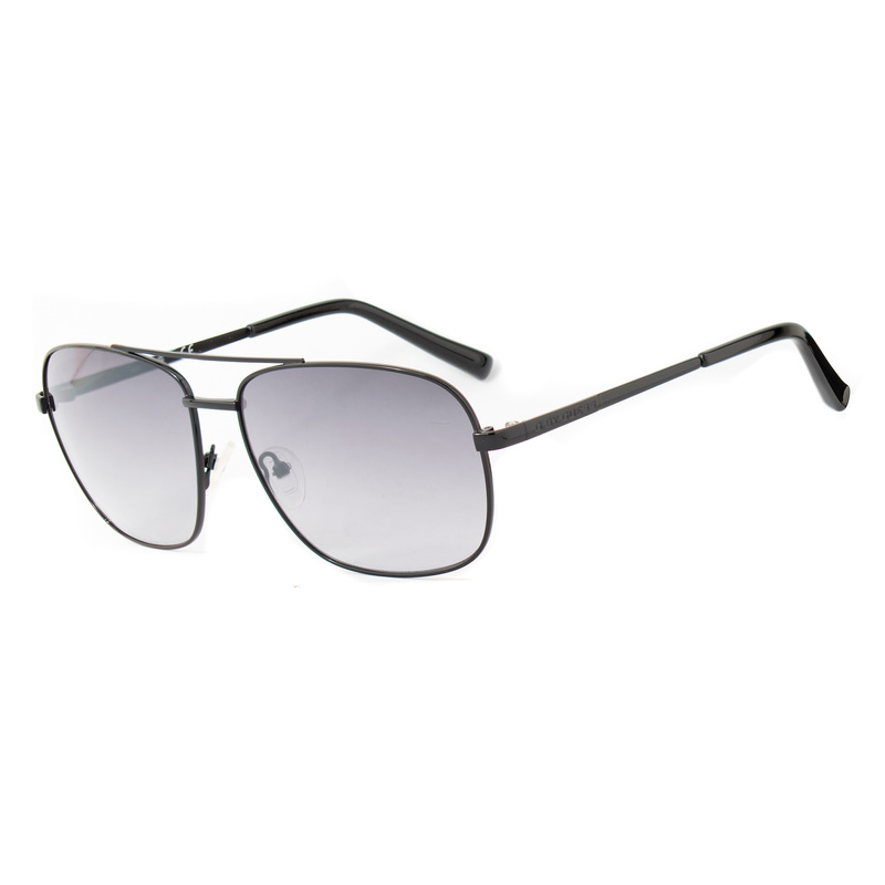 Okulary GUESS GG2114S-01B. Okulary przeciwsłoneczne, Kolor czarny. Mężczyzna.