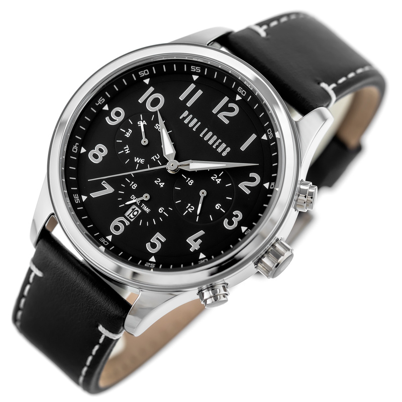 ZEGAREK MĘSKI PAUL LORENS - PL20011A-1A1 (zg378b) + BOX