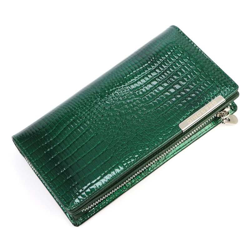Elegancka damska portmonetka skórzana Gregorio