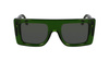Okulary VICTORIA BECKHAM VB677S5122302. Okulary przeciwsłoneczne, Kolor zielony. Kobieta.
