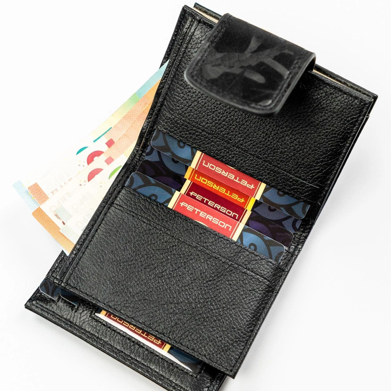 Skórzany damski portfel Peterson PTN PS329-MLF