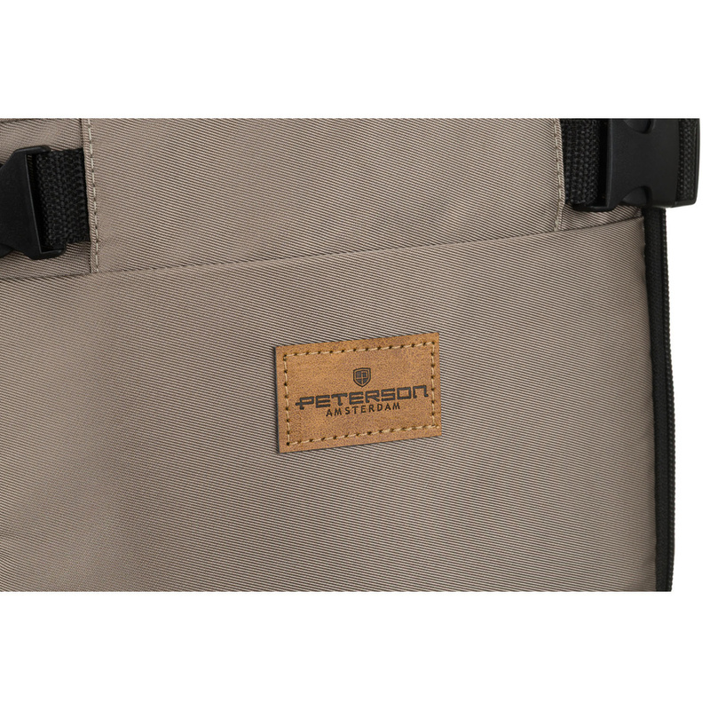 Damski plecak z tworzywa Peterson PTN BIELIK