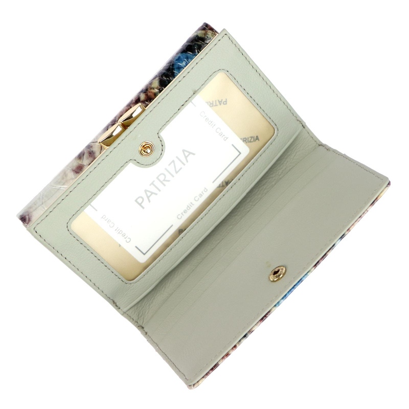 PATRIZIA damska portmonetka skóra naturalna zgrabny portfel system RFID