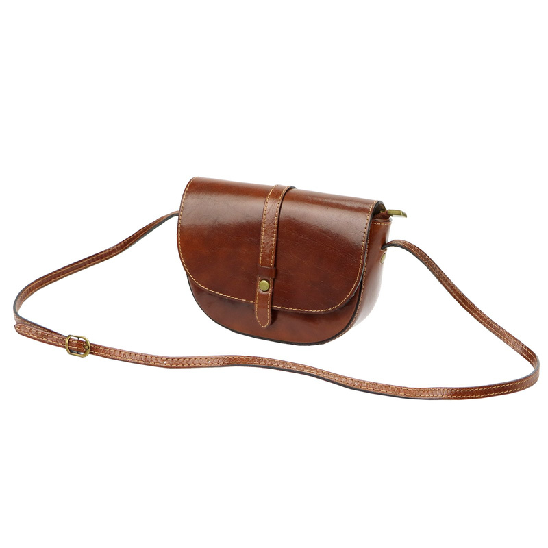 Gregorio damska listonoszka skóra naturalna torebka przez ramię z kieszenią