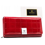 skóra naturalna + Damski portfel ze skóry ekologicznej Rovicky RPX-20A-3