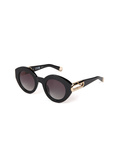 Damskie okulary przeciwsłoneczne Furla SFU987 0700 – czarne gradientowe